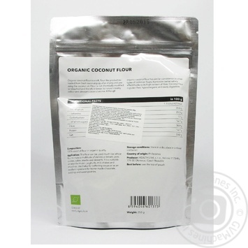 Борошно Health Link Organic Coconut Flour Powder 250г х6 купити, ціни на МегаМаркет - фото 2