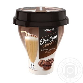Йогуртный коктейль Даниссимо Shake&go Капучино 5,2% 260г купить, цены на МегаМаркет - фото 1