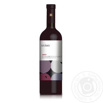 Wine cabernet sauvignon Shabo Private import red semisweet 12% 750ml glass bottle Ukraine - buy, prices for MegaMarket - photo 1