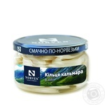 Кольца кальмара Norven в масле 210г
