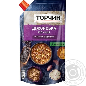 Горчица Дижонская 130г купить, цены на МегаМаркет - фото 1