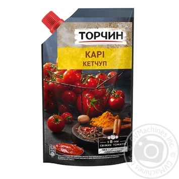 Кетчуп Торчин Карри 250г купить, цены на МегаМаркет - фото 1