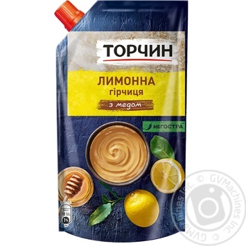 Torchin honey with lemon mustard 115g - buy, prices for MegaMarket - photo 1
