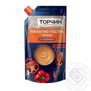 Torchin with paprika hot mustard 115g - buy, prices for MegaMarket - photo 1