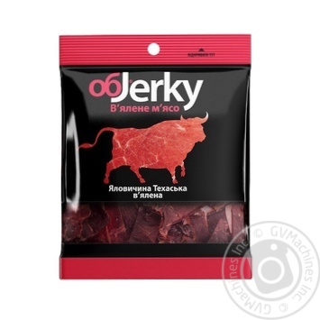 Objerky Beef jerky Texas 25g - buy, prices for MegaMarket - photo 1