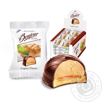 Десерт Конті Bonjour Лікер 29г купити, ціни на МегаМаркет - фото 1