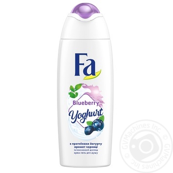 Гель для душа FA Yoghurt Аромат черники 250мл купить, цены на МегаМаркет - фото 1