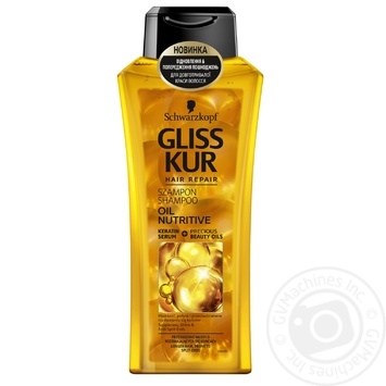 Шампунь Gliss Kur Oil nutrivite для секущихся волос 400мл купить, цены на МегаМаркет - фото 1