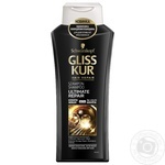 Шампунь Gliss Kur Ultimate Repair (Экстремальное восстановление) для сухих поврежденных волос 400мл