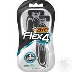 Бритва чоловіча BIC Flex 4 3шт