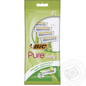 Bic Pure 3 Lady Disposable Razor - buy, prices for MegaMarket - photo 1