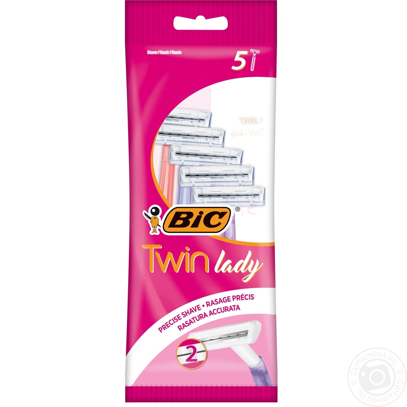 

Бритва женская BIC Twin lady 5шт
