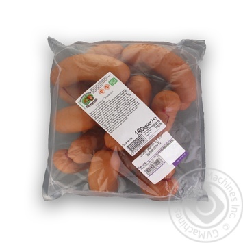 Sausages Ukrprompostach Cream packaged - buy, prices for MegaMarket - photo 1
