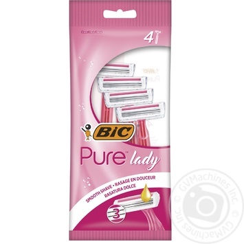 Machines Bic for women 4pcs - buy, prices for MegaMarket - photo 1