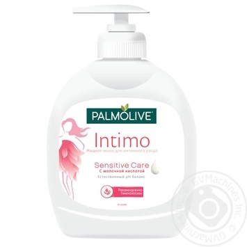 Рідке мило Palmolive Intimo Sensitive Care з молочною кислотою 300мл купити, ціни на МегаМаркет - фото 1