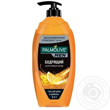 Гель для душа Palmolive Men Цитрусовый заряд 750мл купить, цены на МегаМаркет - фото 1