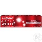 Зубная паста Colgate Оптик Уайт Искрящаяся мята 75мл