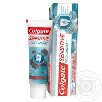 Зубная паста Colgate Sensitive Pro-Relief с фтором 75мл купить, цены на МегаМаркет - фото 3