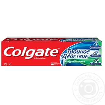 Зубная паста Colgate Тройное действие 100мл купить, цены на МегаМаркет - фото 1
