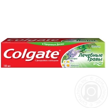 Toothpaste Colgate Herbal medicinal herbares 100ml - buy, prices for MegaMarket - photo 1