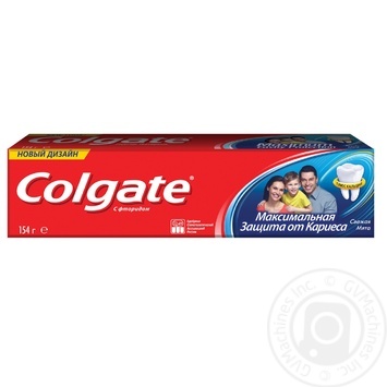 Зубная паста Colgate Максимальная защита от кариеса Свежая Мята 100мл купить, цены на МегаМаркет - фото 4