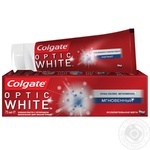 Зубна паста Colgate Оптик Уайт Миттєвий з фторидом 75мл
