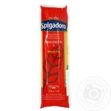 Макаронні вироби Spigadoro Spaghetti №3 500г купити, ціни на МегаМаркет - фото 4