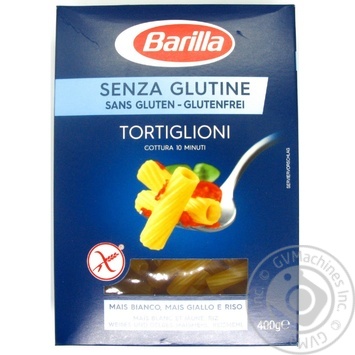 Макаронні вироби Barilla Tortiglioni без глютену 400г