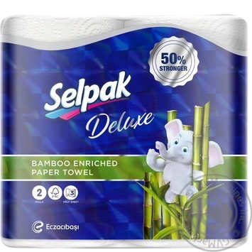 Selpak paper kitchen towel 4pcs - buy, prices for MegaMarket - photo 1