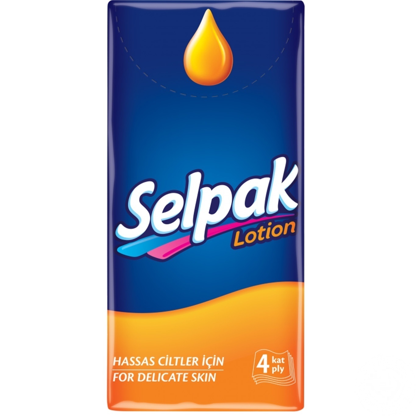 

Платочки карманные Сенсетив 10*10 Selpak шт