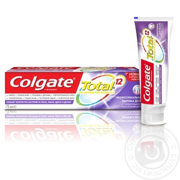 Toothpaste Colgate Total12 75ml - buy, prices for MegaMarket - photo 1