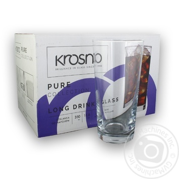 Glass Krosno glass 6pcs 350ml - buy, prices for MegaMarket - photo 1