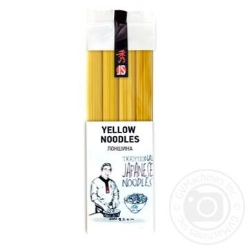 Локшина Джей Ес Yellow Noodles 300г купити, ціни на МегаМаркет - фото 1
