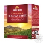 Чай черный Майский классический высокогорный в пакетиках 100шт*2г