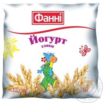 Йогурт Фанни Злаки питьевой 1% 400г купить, цены на МегаМаркет - фото 1