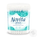 Novita Delicate Q-tips in jar 100pcs