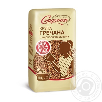 Крупа гречневая Сквирянка ядриця 800г купить, цены на МегаМаркет - фото 1