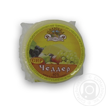 Cheese cheddar Polisska syrovarnia pickled 40% - buy, prices for MegaMarket - photo 1
