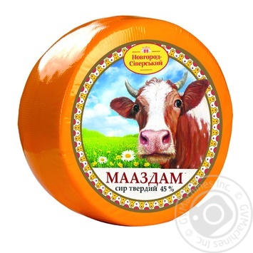 Сир Мааздам 45% Новгород-Сіверський купить, цены на МегаМаркет - фото 1