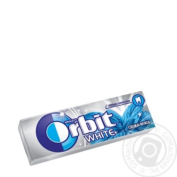 Жувальна гумка Orbit White Освіжаюча м`ята 14г х30 купить, цены на МегаМаркет - фото 1