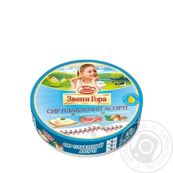 Processed cheese Zveni gora Mix 45% 8x17.5g - buy, prices for MegaMarket - photo 1