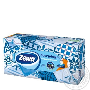 Napkins Zewa World of birds paper 100pcs in a box - buy, prices for MegaMarket - photo 2