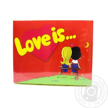 Набір шоколадний подарунковий Shokopack Love is... 12*5г 60г купити, ціни на МегаМаркет - фото 1