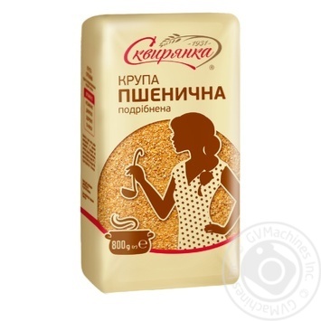Крупа пшеничная Сквирянка измельченная 800г купить, цены на МегаМаркет - фото 1