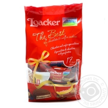 Вафельне асорті Loacker The best 155г х6 купить, цены на МегаМаркет - фото 1