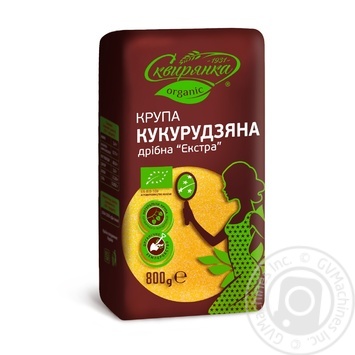 Skviryanka Extra Organic Corn Grits Fine Ground - buy, prices for MegaMarket - photo 1