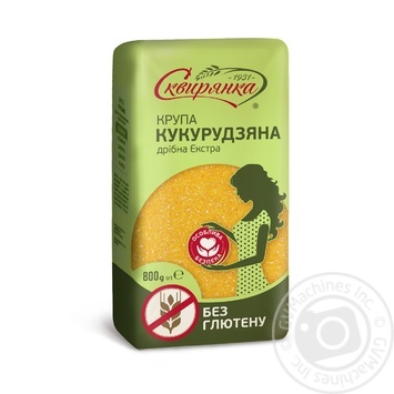 Skviryanka Extra without gluten corn groats 800g - buy, prices for MegaMarket - photo 1