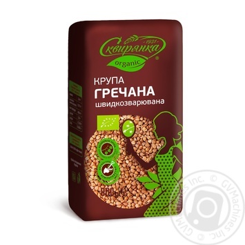 Крупа гречневая Сквирянка пропаренная органическая 800г купить, цены на МегаМаркет - фото 1