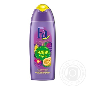 Гель для душу Fa Ритми Бразилії Ipanema Nights аромат нічного жасміну з екстрактом маракуйї 250мл купити, ціни на МегаМаркет - фото 1