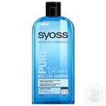 Шампунь Syoss Pure Volume міцелярний для тонкого волосся 500мл
